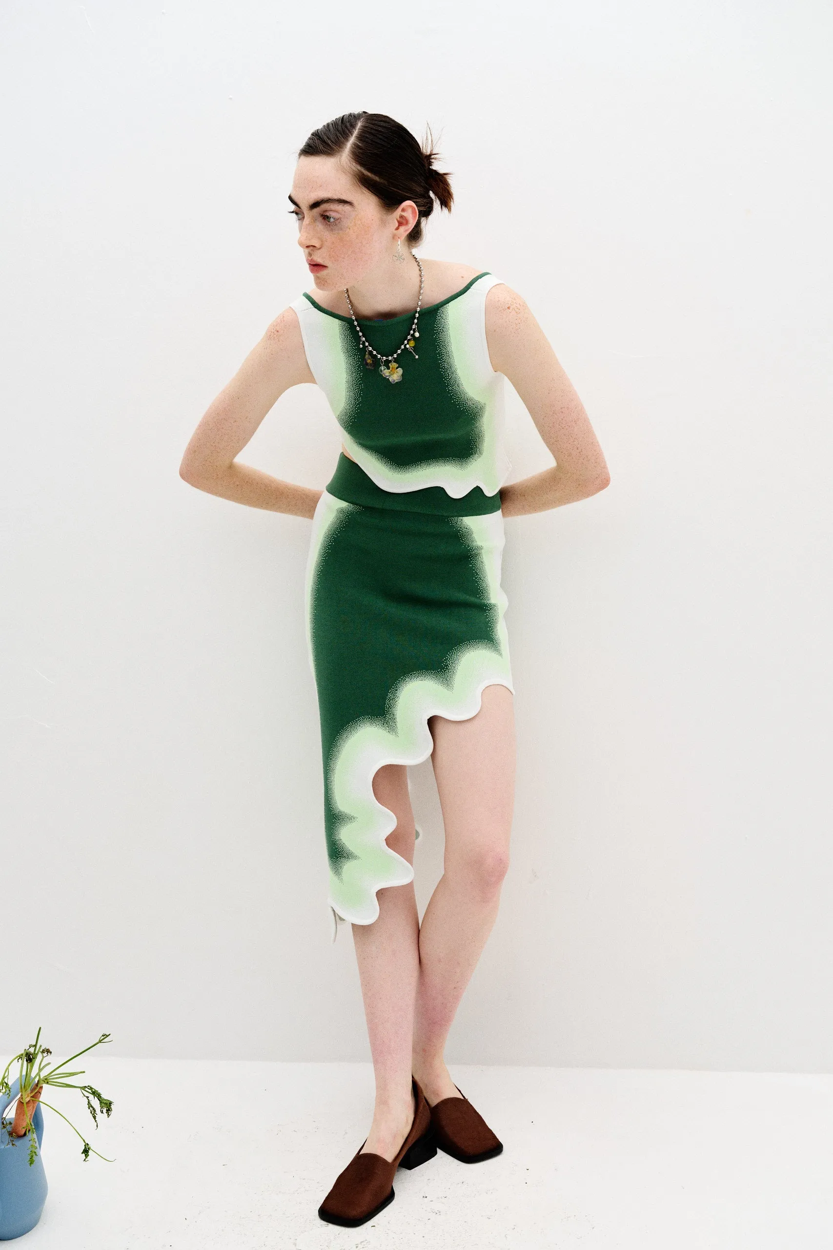 ARONIA WAVY MIDI SKIRT sold by PH5 product image thumbnail 2