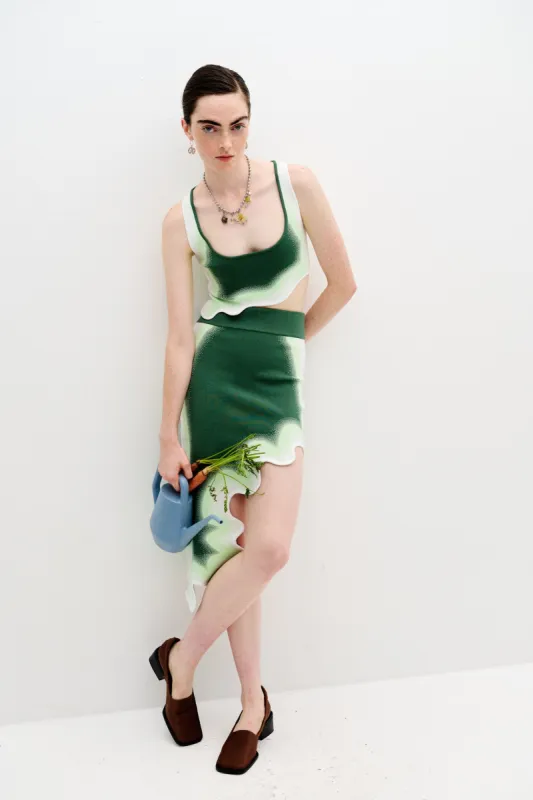 ANISE REVERSIBLE WAVY BRA TOP made by PH5