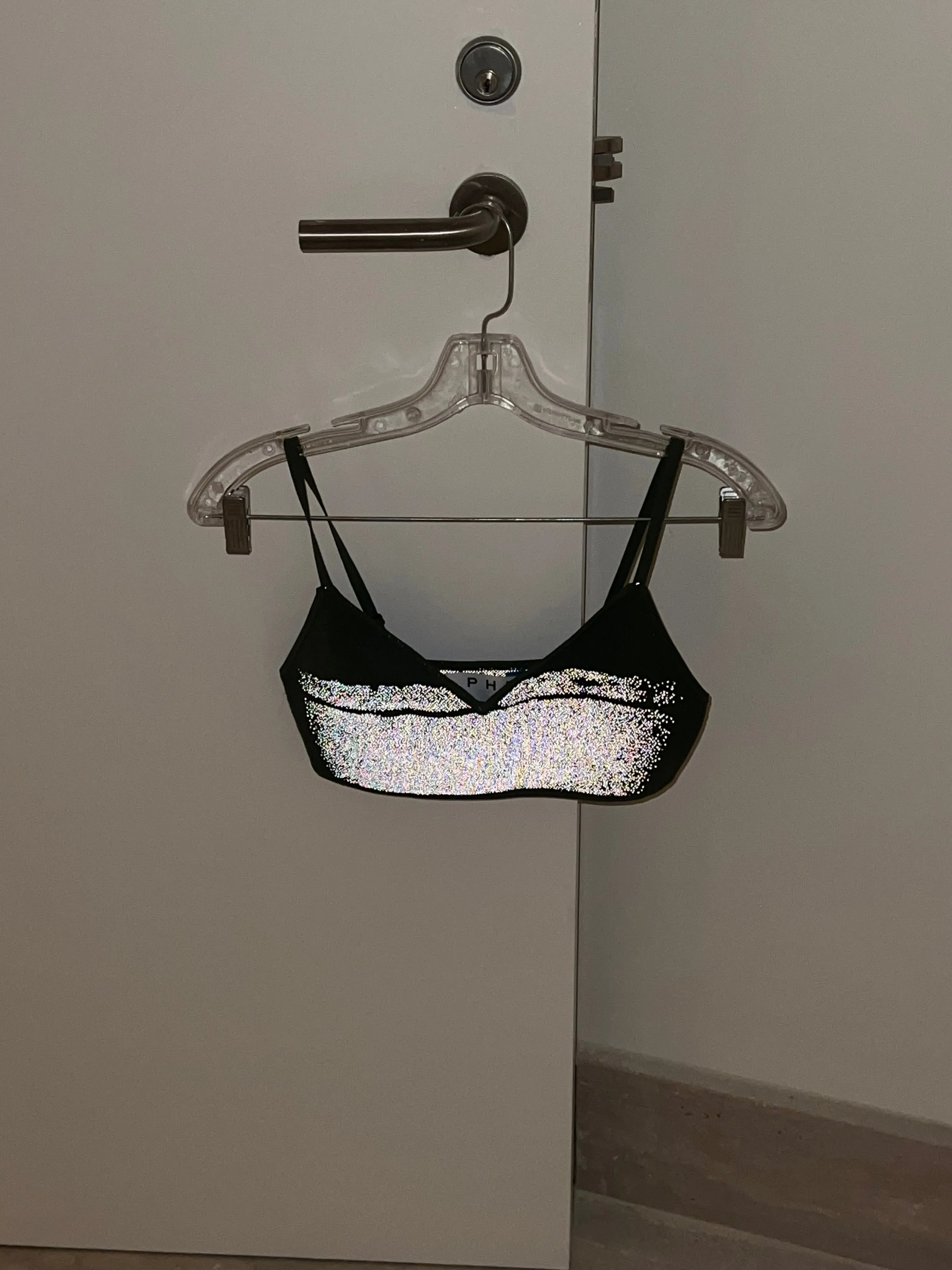HEATHER FLASH LIGHT REFLECTIVE BRA TOP sold by PH5 product image thumbnail 2