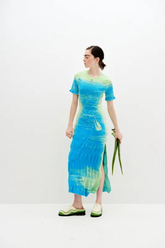 VINCA LAKE PRINT MAXI DRESS sold by PH5