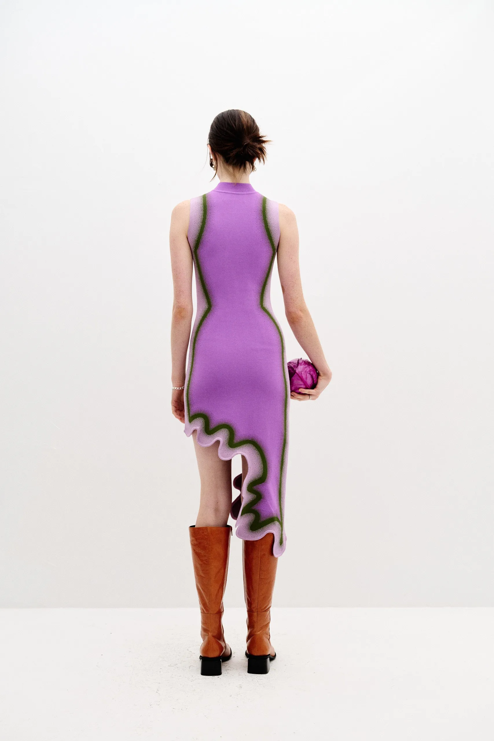 BROOKLYN WAVY ASYMMETRIC DRESS sold by PH5 product image thumbnail 5