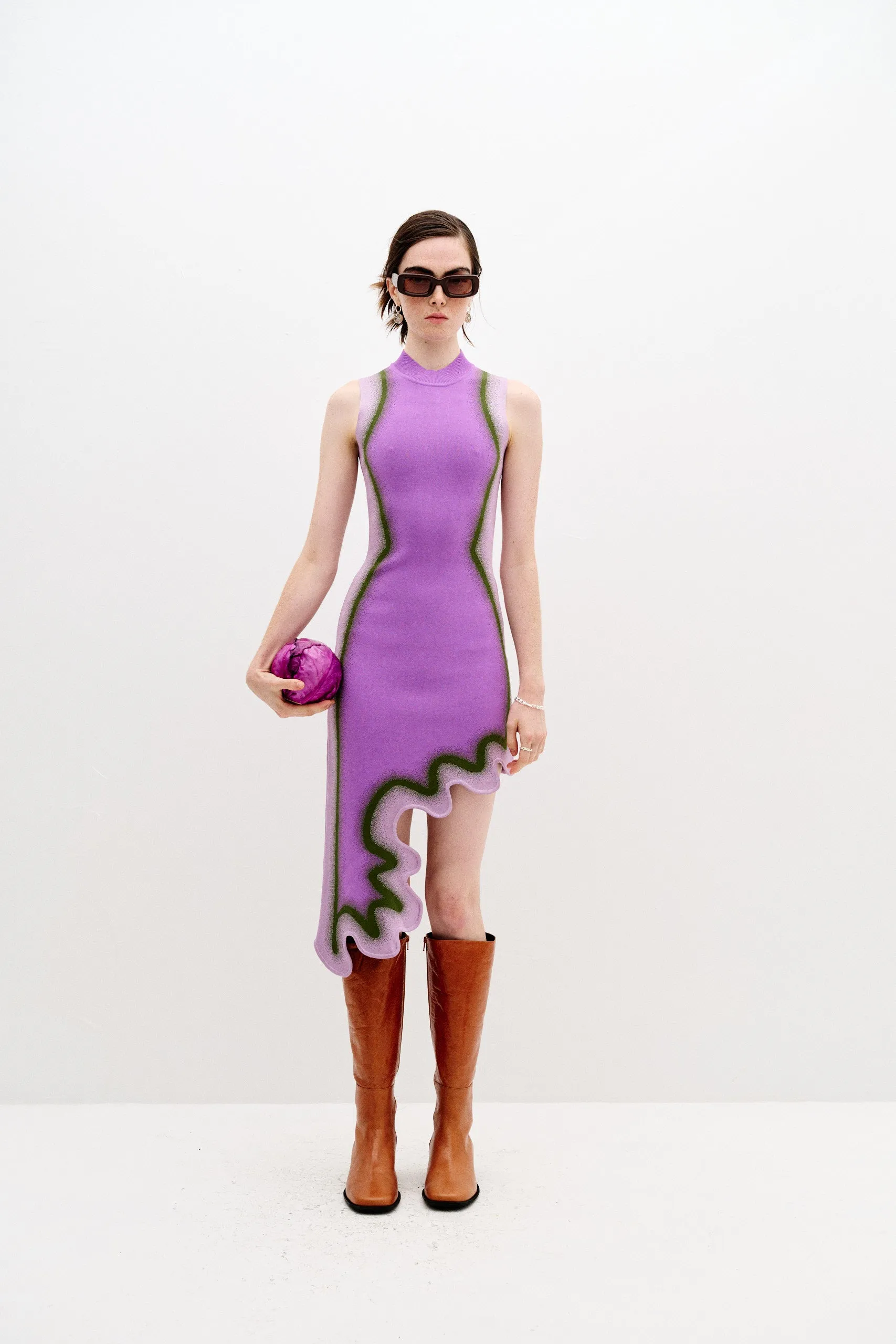 BROOKLYN WAVY ASYMMETRIC DRESS sold by PH5 product image thumbnail 3