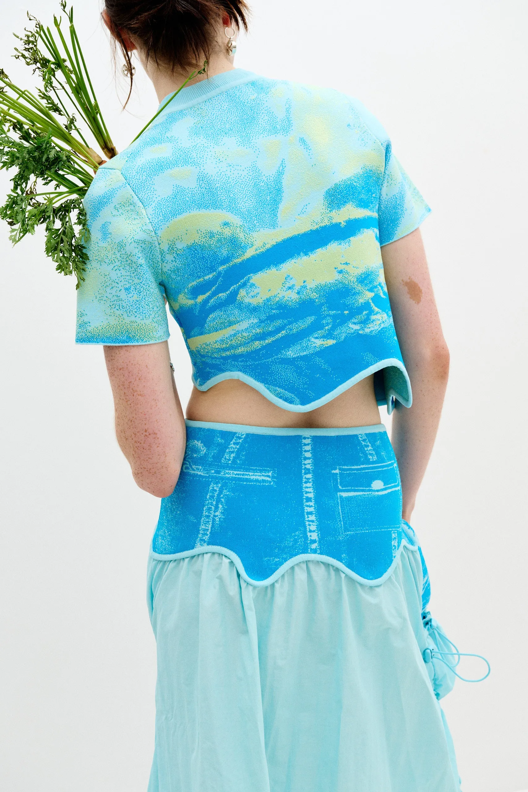 ACACIA FROG PRINT CROPPED TOP sold by PH5 product image thumbnail 5