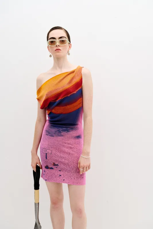 SALVIA LAKE PRINT MINI DRESS sold by PH5