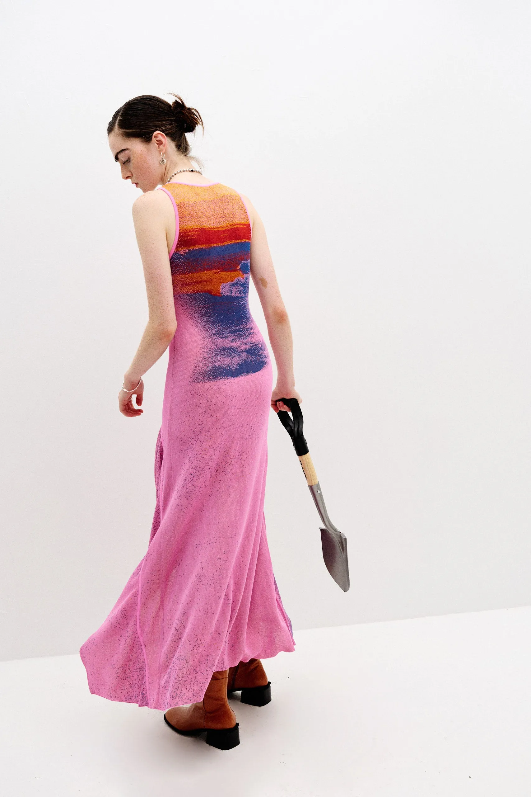 BECKY LAKE PRINT MAXI TANK DRESS sold by PH5 product image thumbnail 2