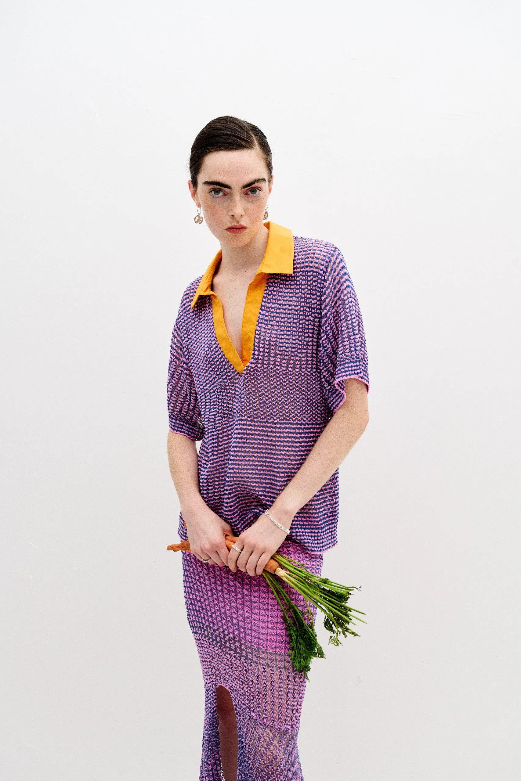 CHIA OVERSIZED CROCHET SHIRT sold by PH5
