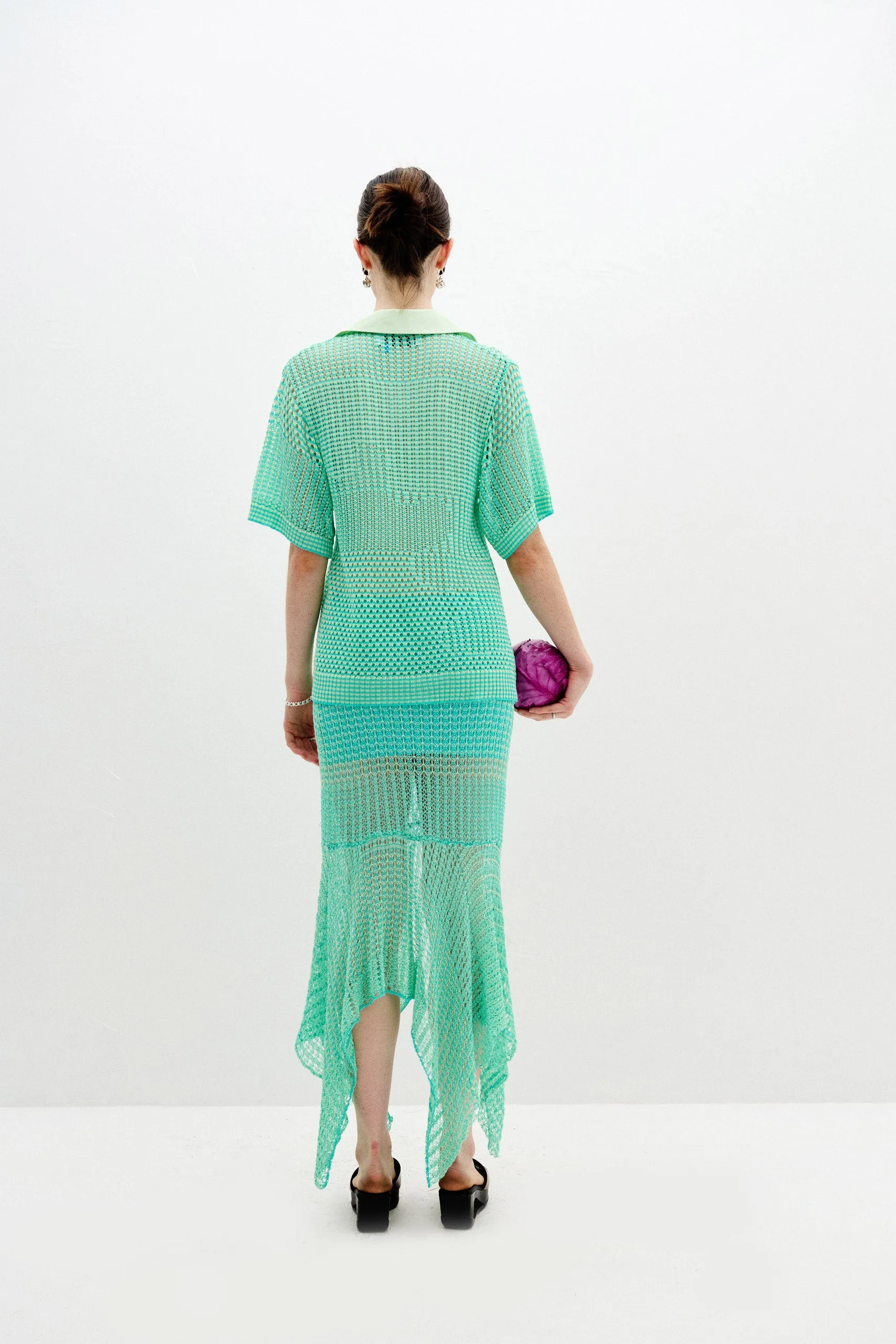 CHIA OVERSIZED CROCHET SHIRT sold by PH5 product image thumbnail 5