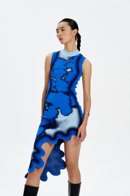 BROOKLYN TIE-DYE WAVY DRESS sold by PH5