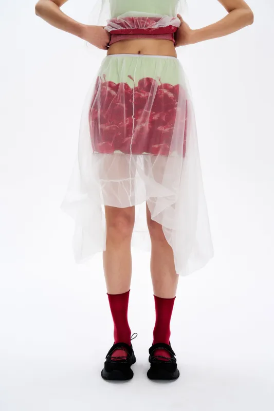 STELLA BAG-OF-CHERRY SKIRT sold by PH5