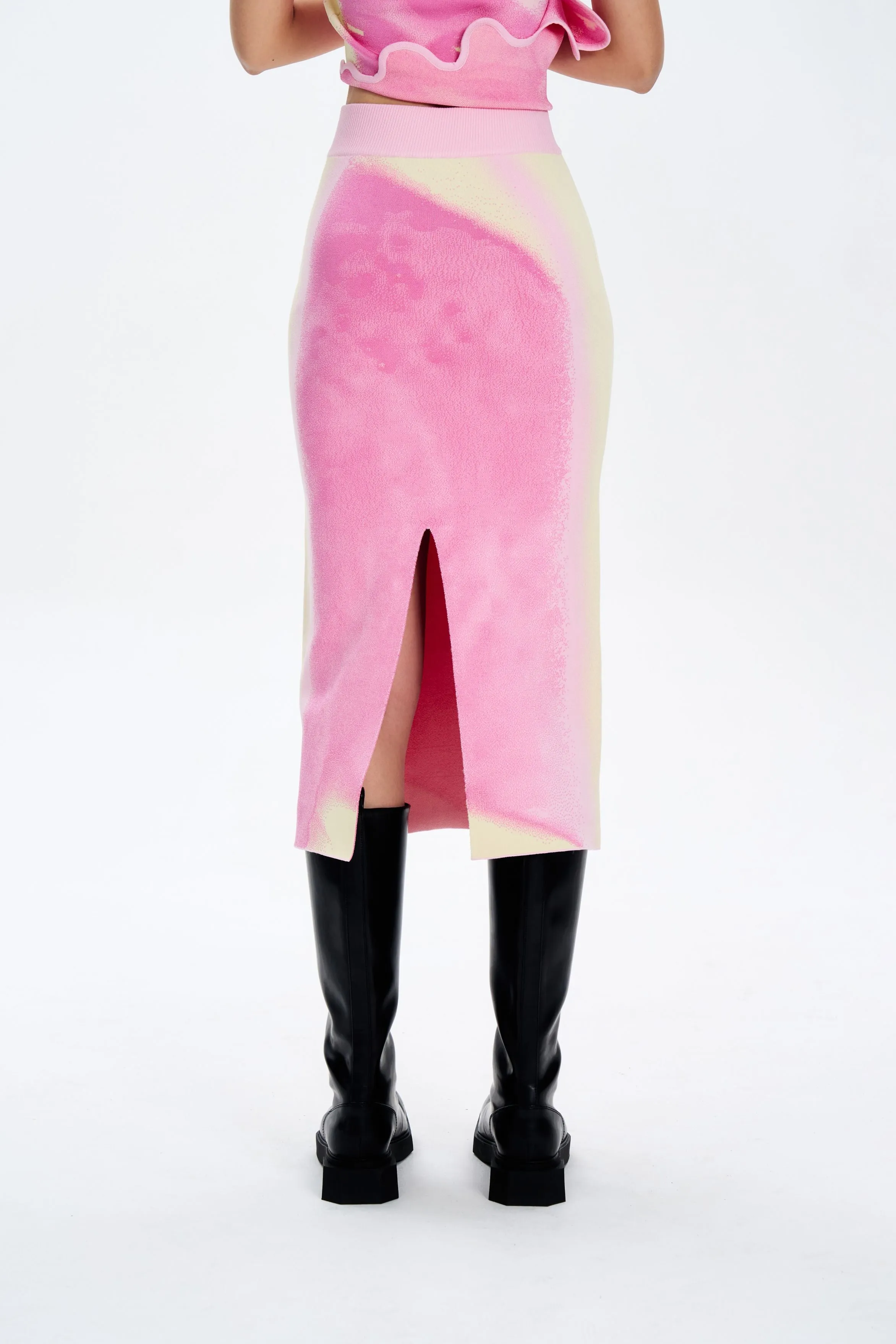 SOPHIE CHERRY PRINT MIDI SKIRT sold by PH5 product image thumbnail 5