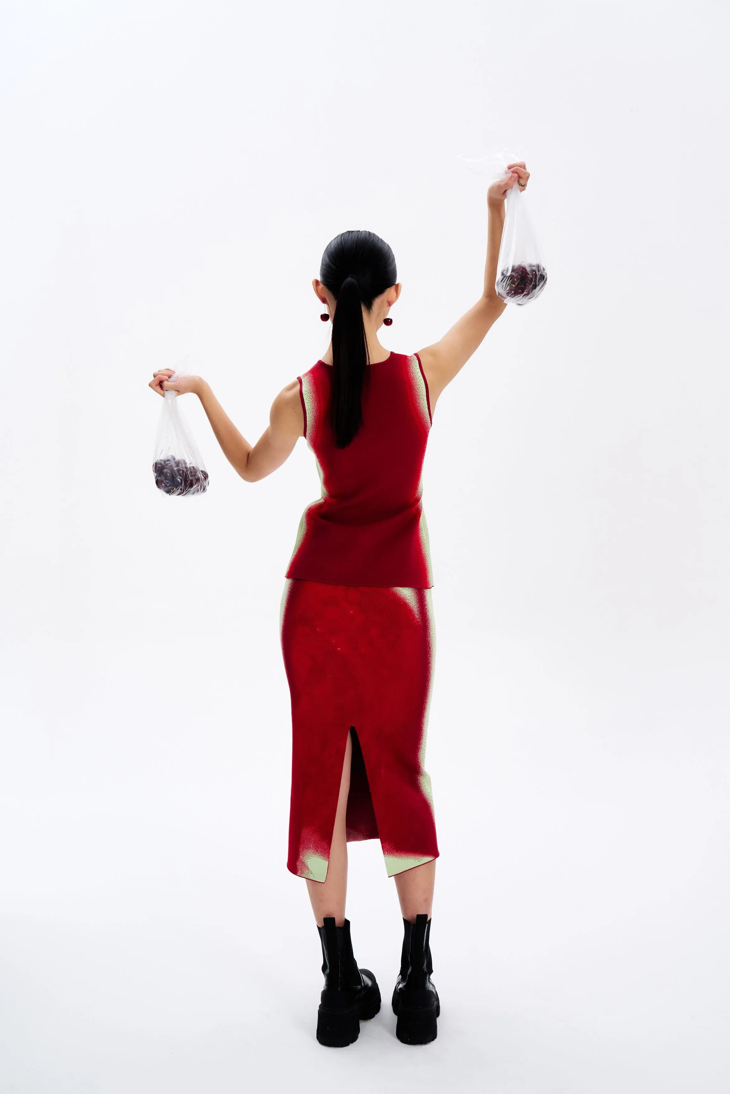 NOVA CHERRY PRINT VEST sold by PH5 product image thumbnail 3