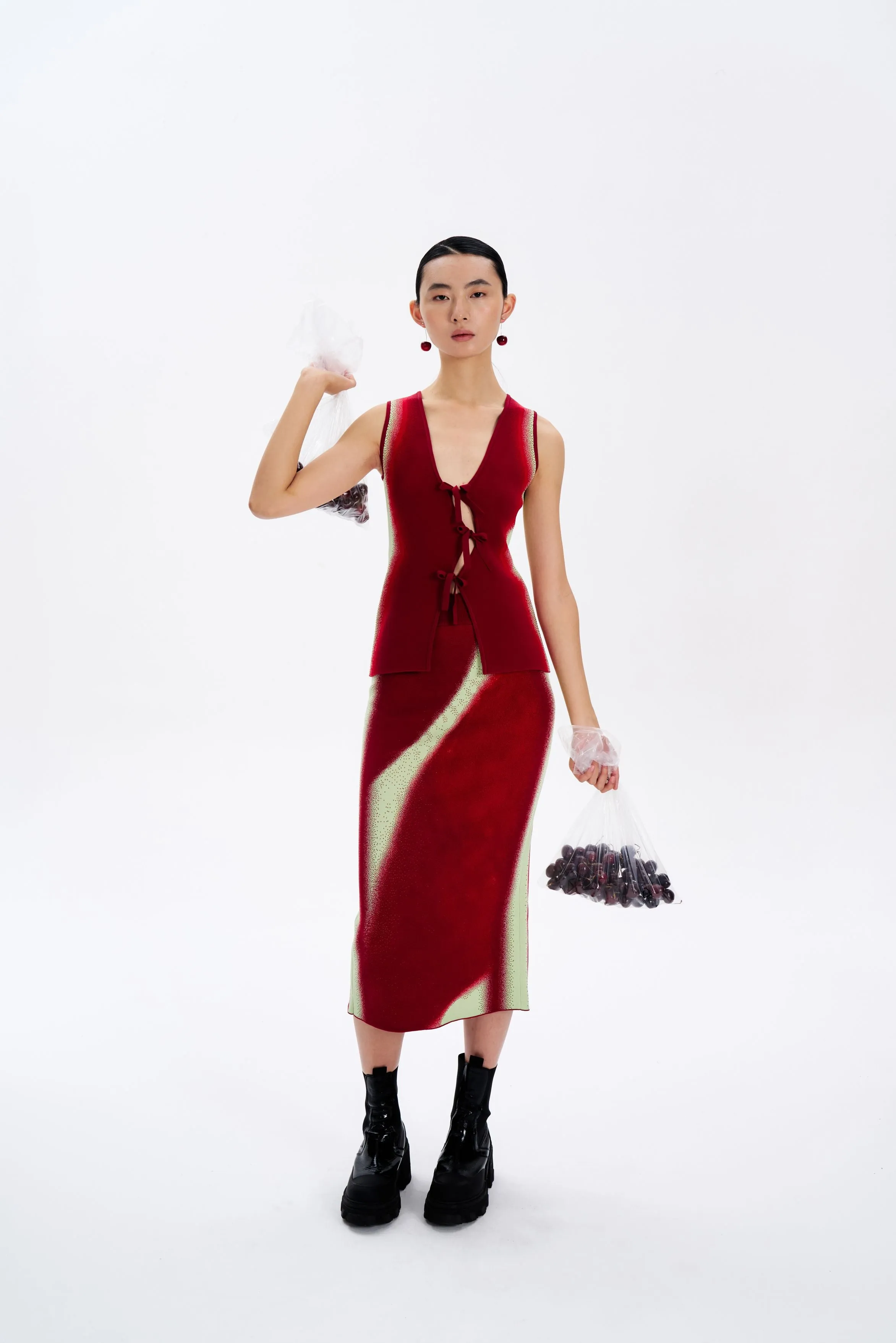 NOVA CHERRY PRINT VEST sold by PH5 product image thumbnail 2