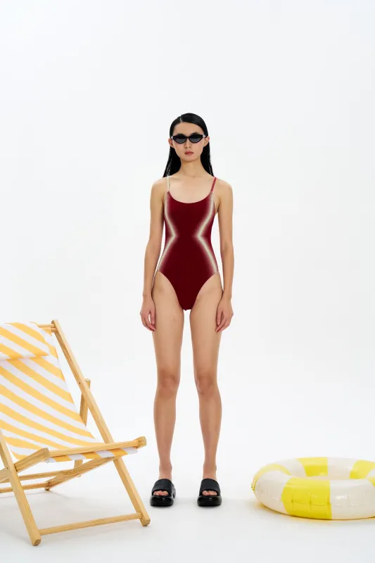 NADIA REVERSIBLE ONE PIECE SWIMSUIT made by PH5