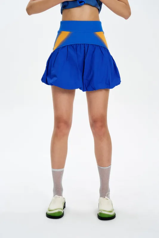 CLIVIA MIXED MEDIA MINI SKIRT made by PH5