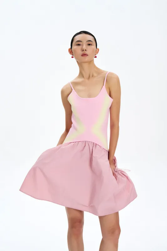 NAOMI MIXED MEDIA MINI DRESS sold by PH5