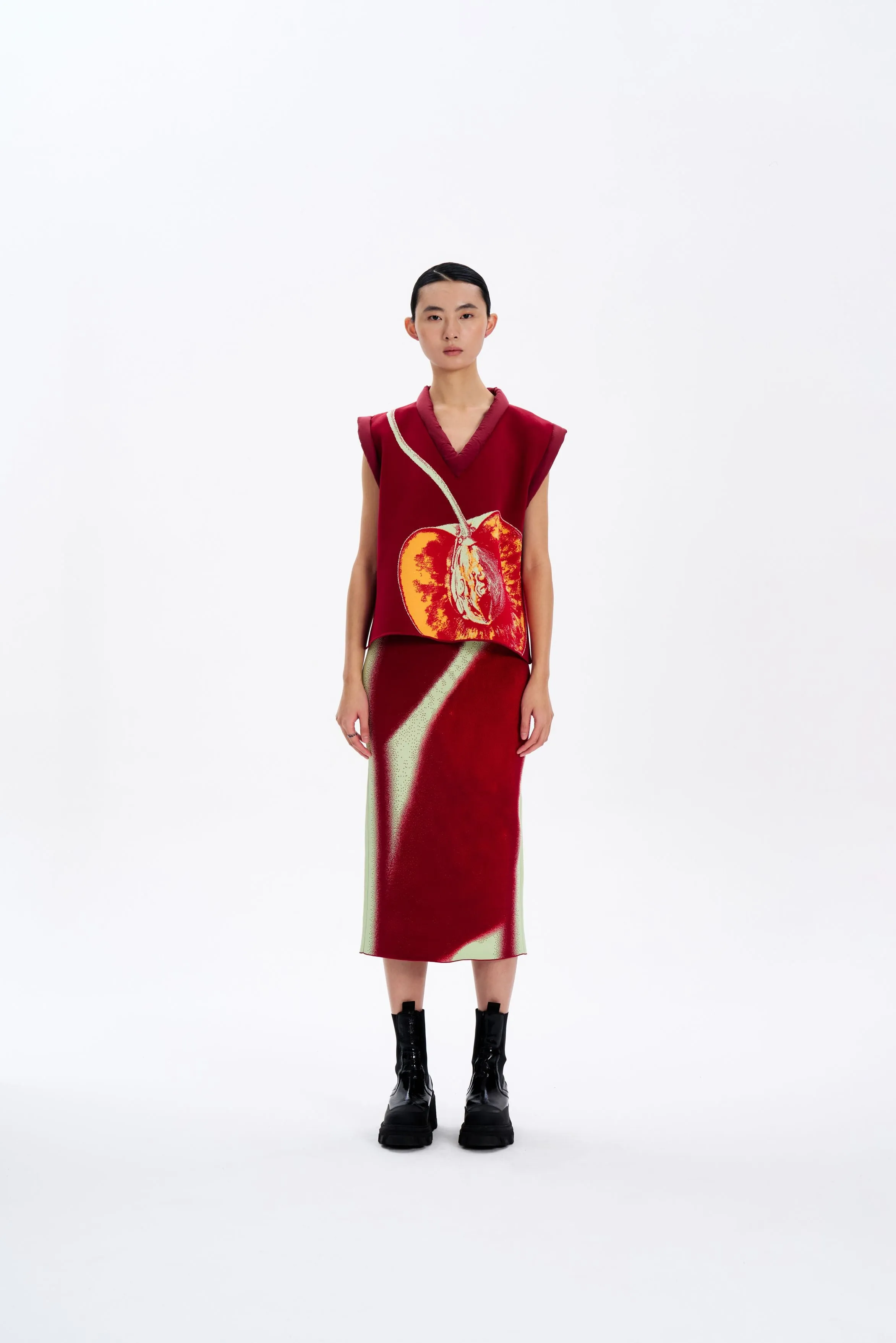 ZOE OVERSIZED CHERRY VEST sold by PH5 product image thumbnail 2