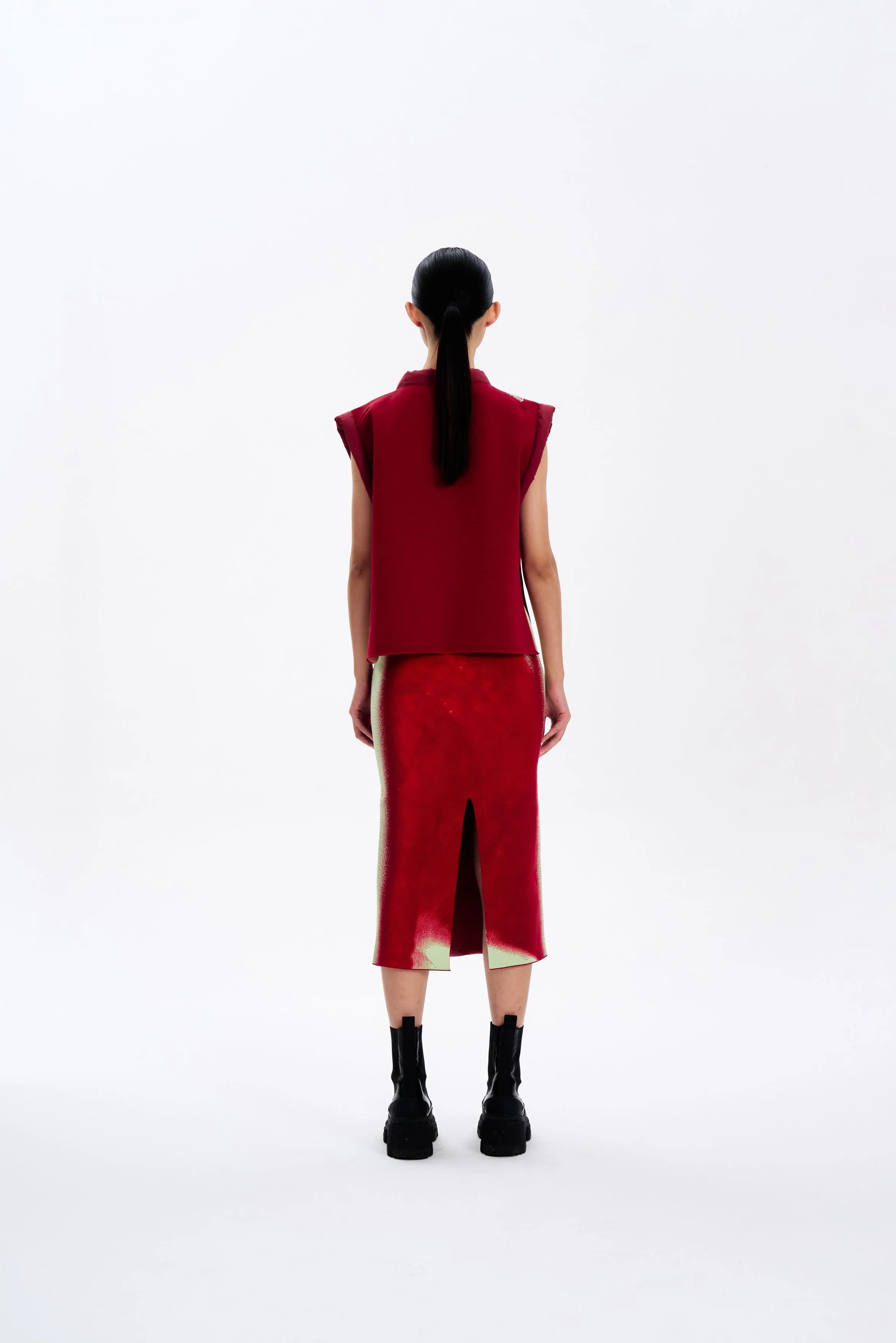 ZOE OVERSIZED CHERRY VEST sold by PH5 product image thumbnail 4