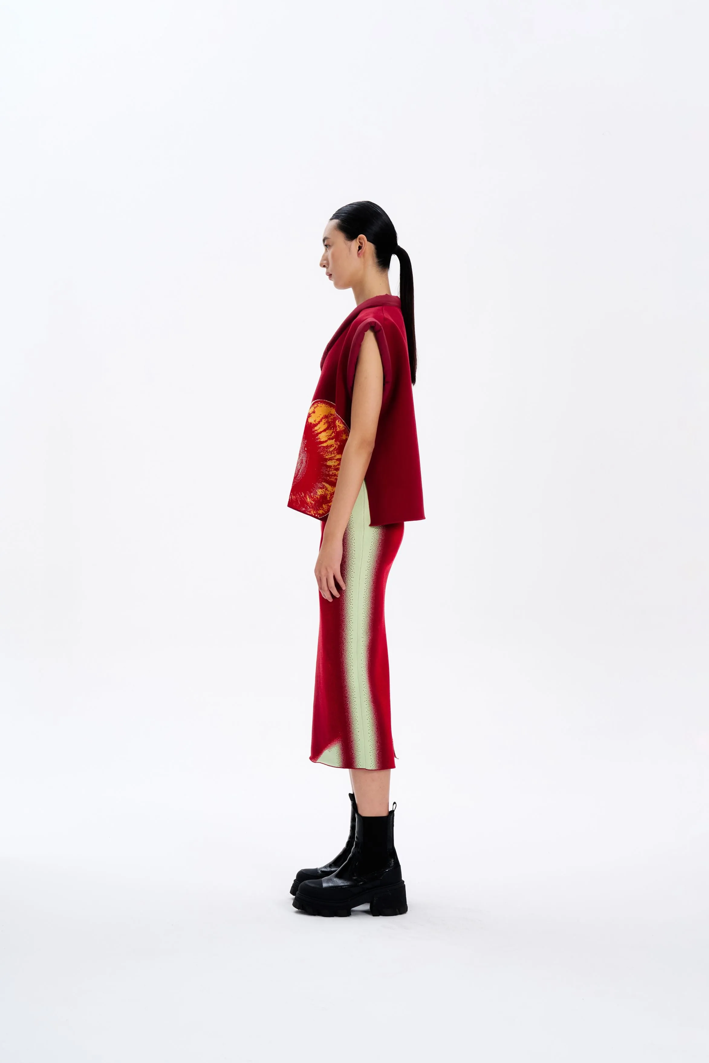 ZOE OVERSIZED CHERRY VEST sold by PH5 product image thumbnail 3