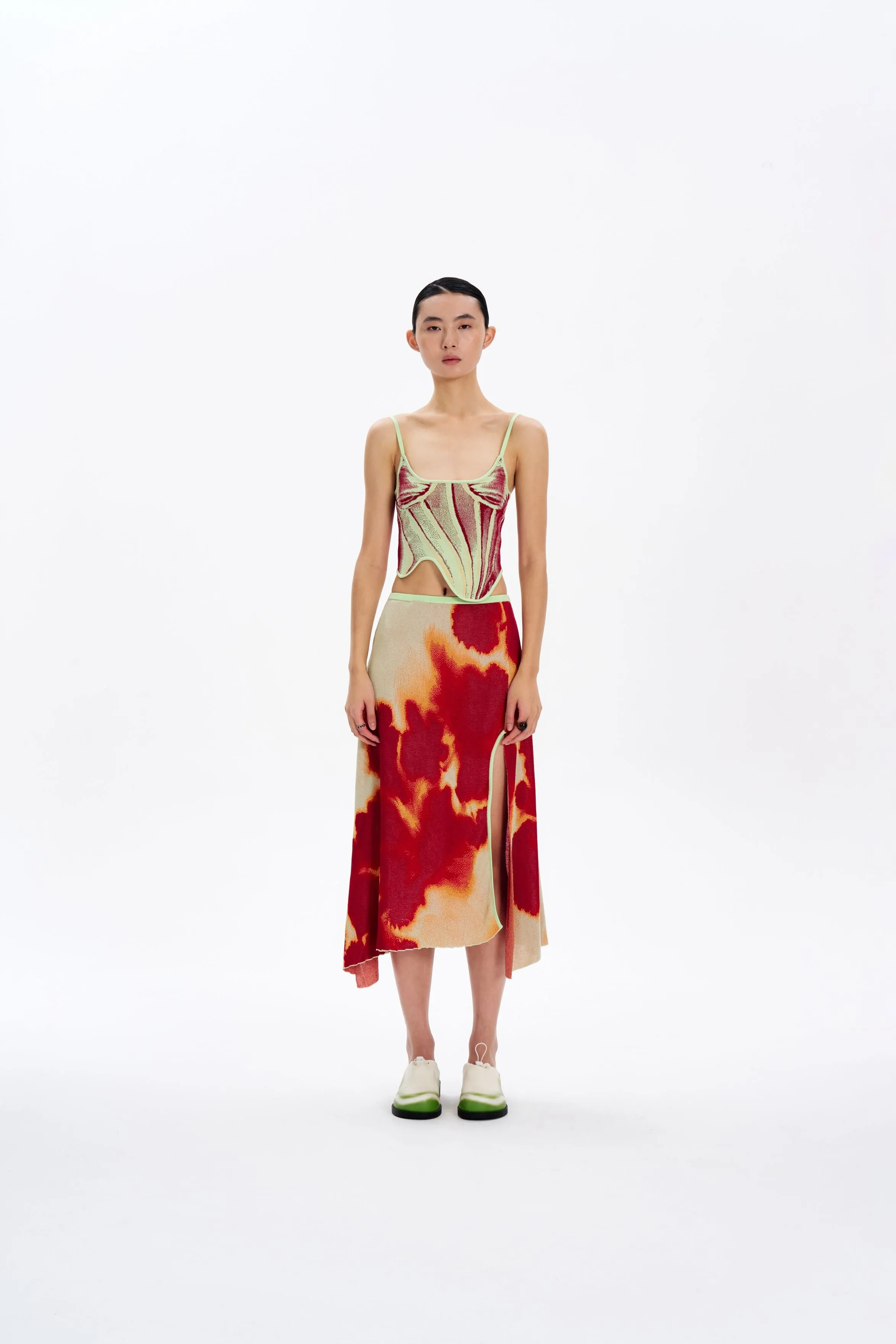 AUDREY TIE-DYE MAXI SKIRT sold by PH5 product image thumbnail 3