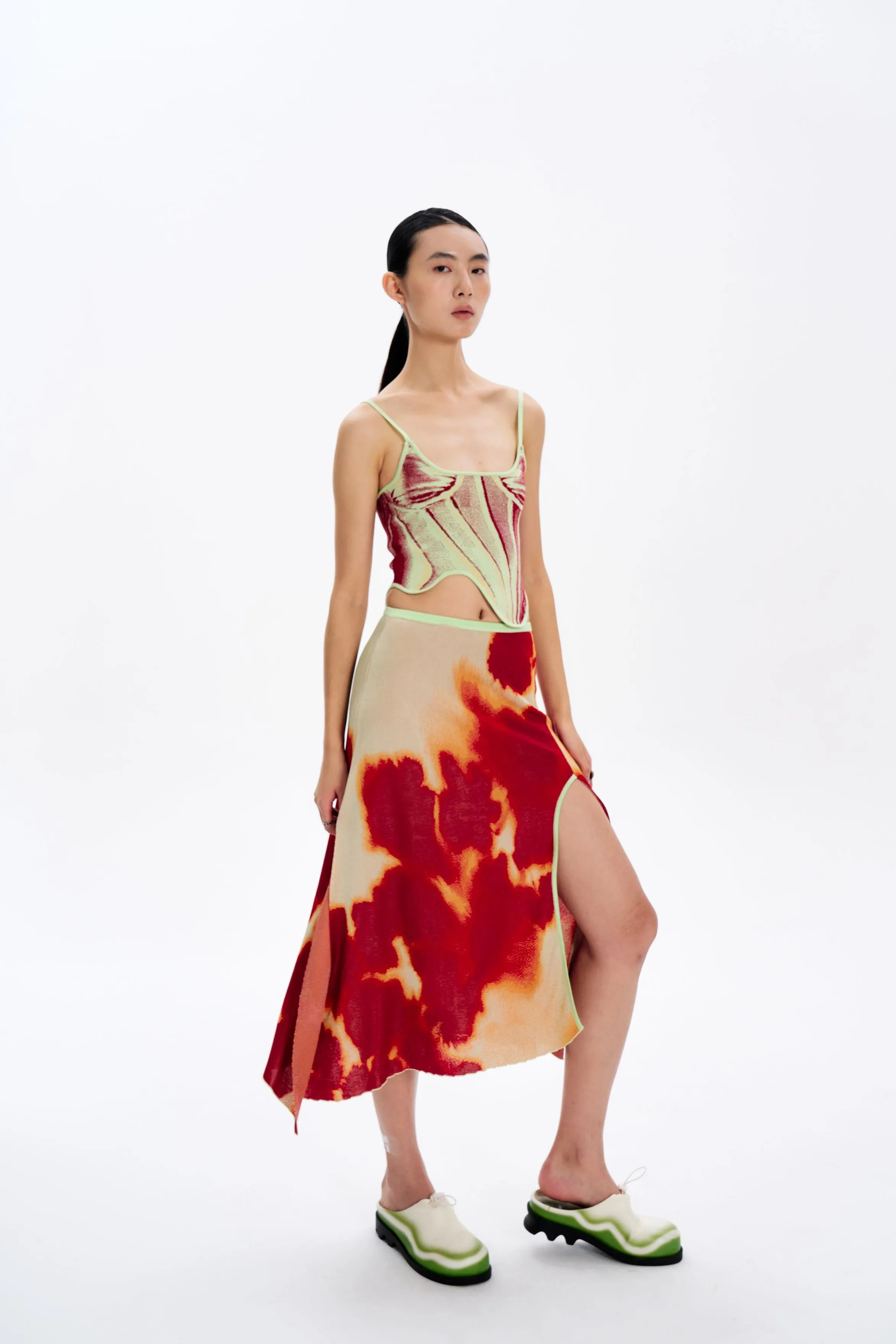 AUDREY TIE-DYE MAXI SKIRT sold by PH5 product image thumbnail 2