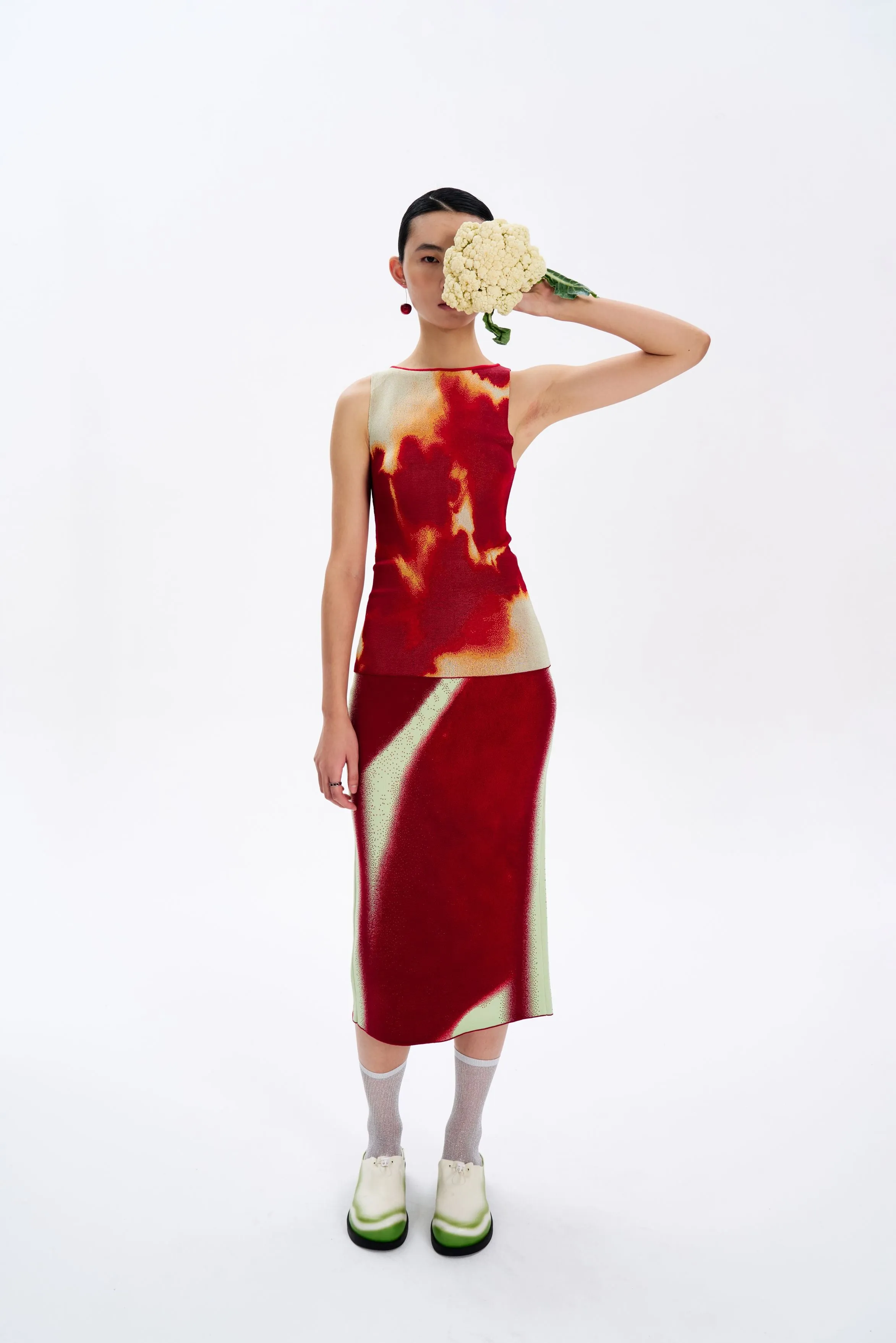 CLAIRE TIE-DYE BOATNECK TANK sold by PH5 product image thumbnail 2