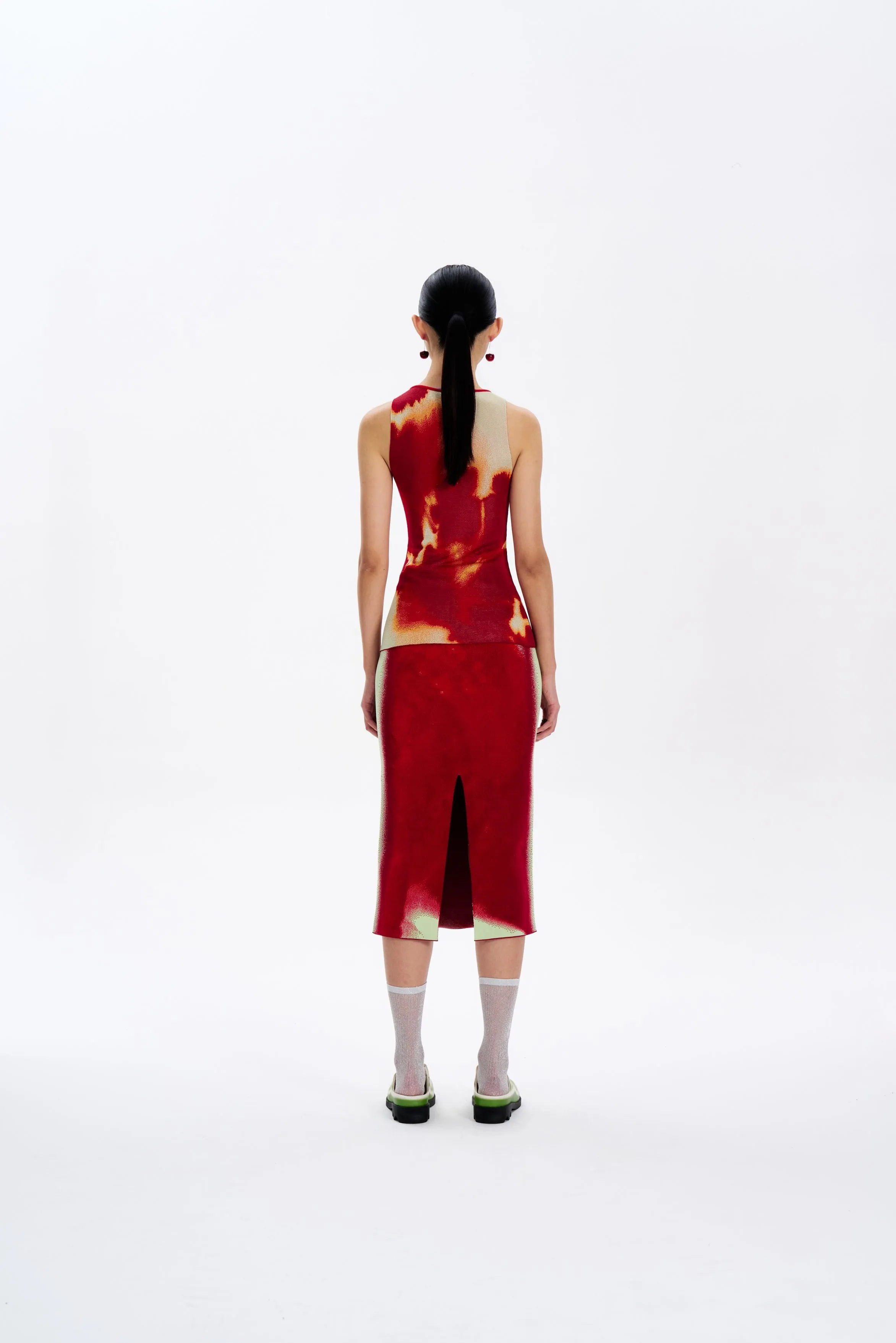 CLAIRE TIE-DYE BOATNECK TANK sold by PH5 product image thumbnail 4