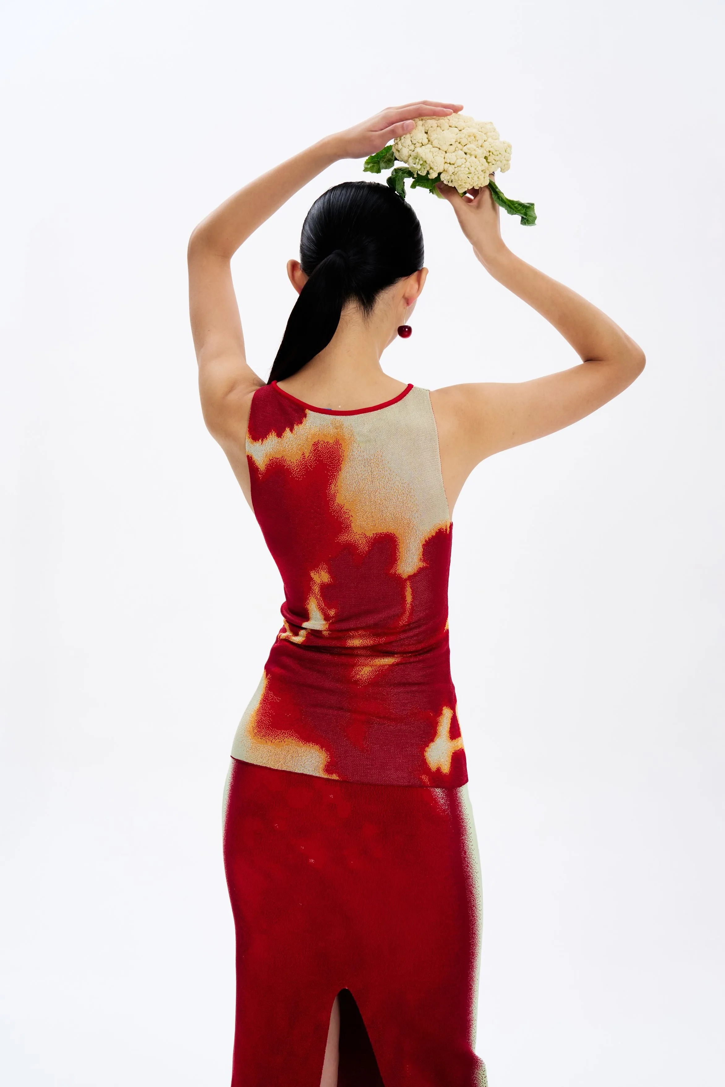 CLAIRE TIE-DYE BOATNECK TANK sold by PH5 product image thumbnail 5