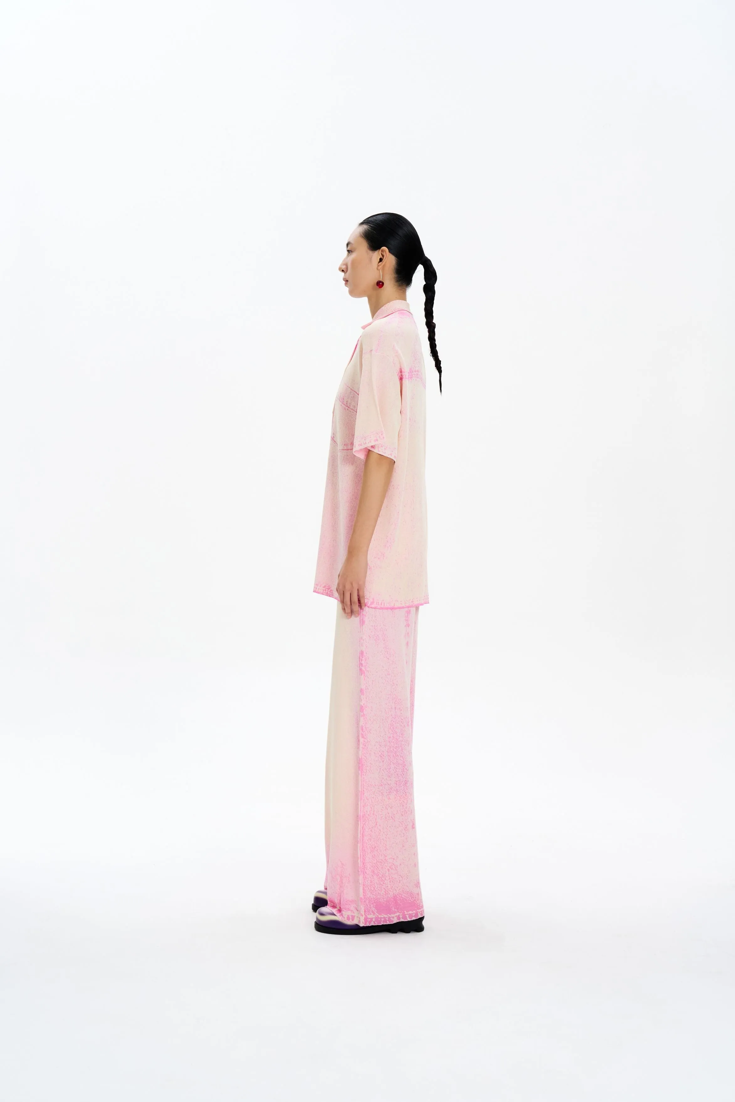 ASHER OVERSIZED DENIM PRINT POLO sold by PH5 product image thumbnail 3