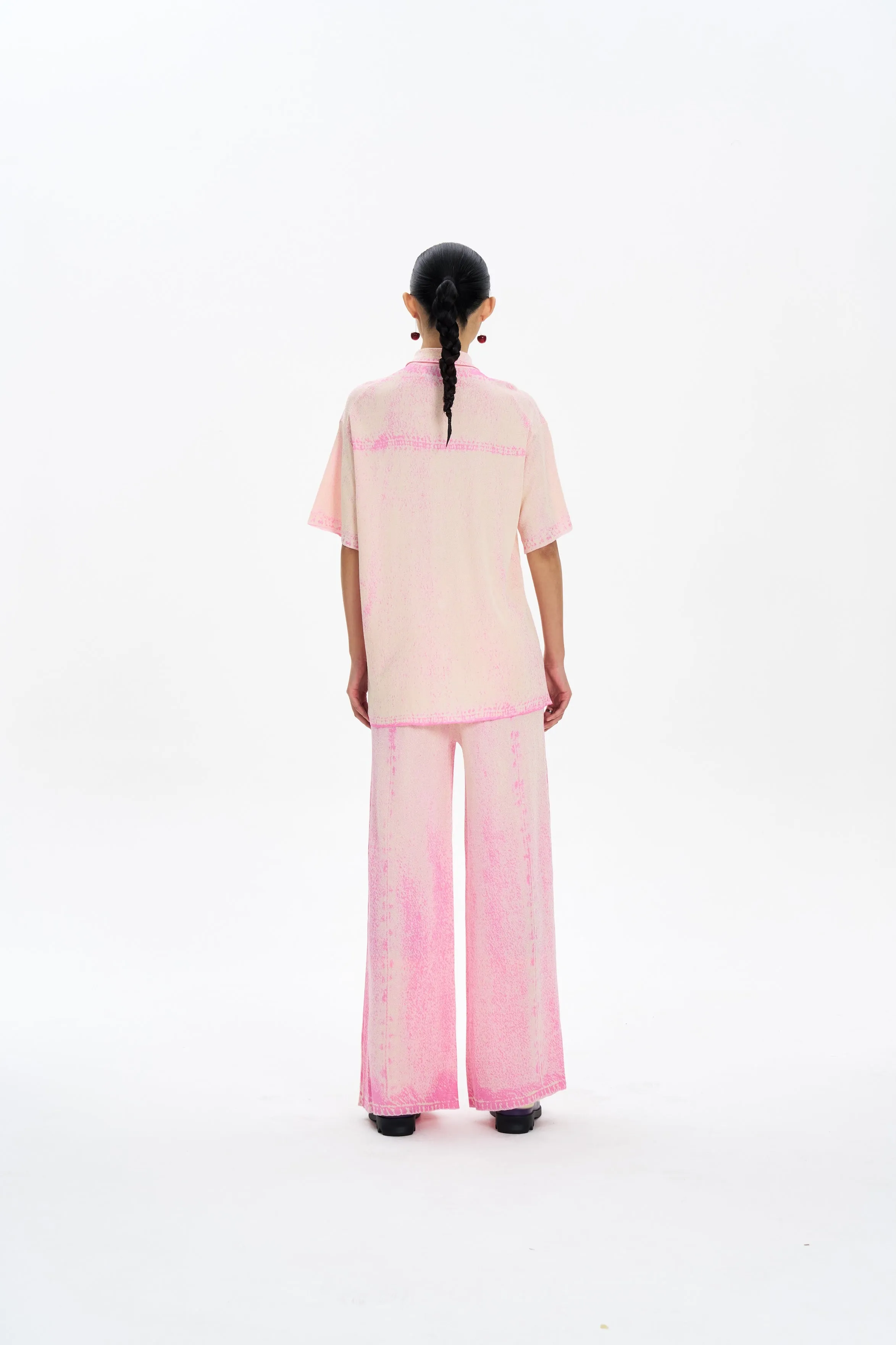 ASHER OVERSIZED DENIM PRINT POLO sold by PH5 product image thumbnail 4