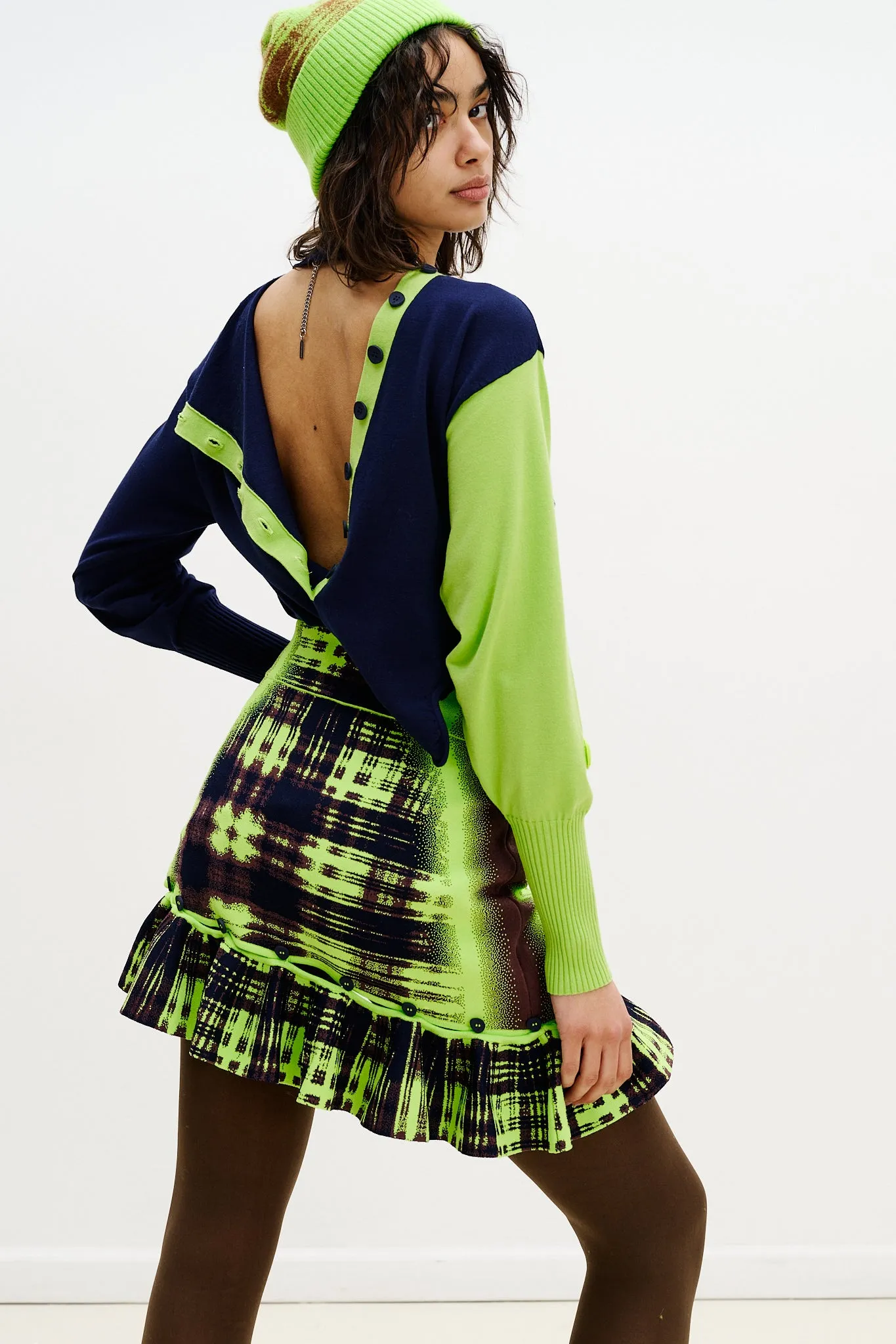 GARLEN WAVY MINI SKIRT sold by PH5