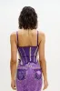 MILA DENIM PRINT TANK TOP sold by PH5