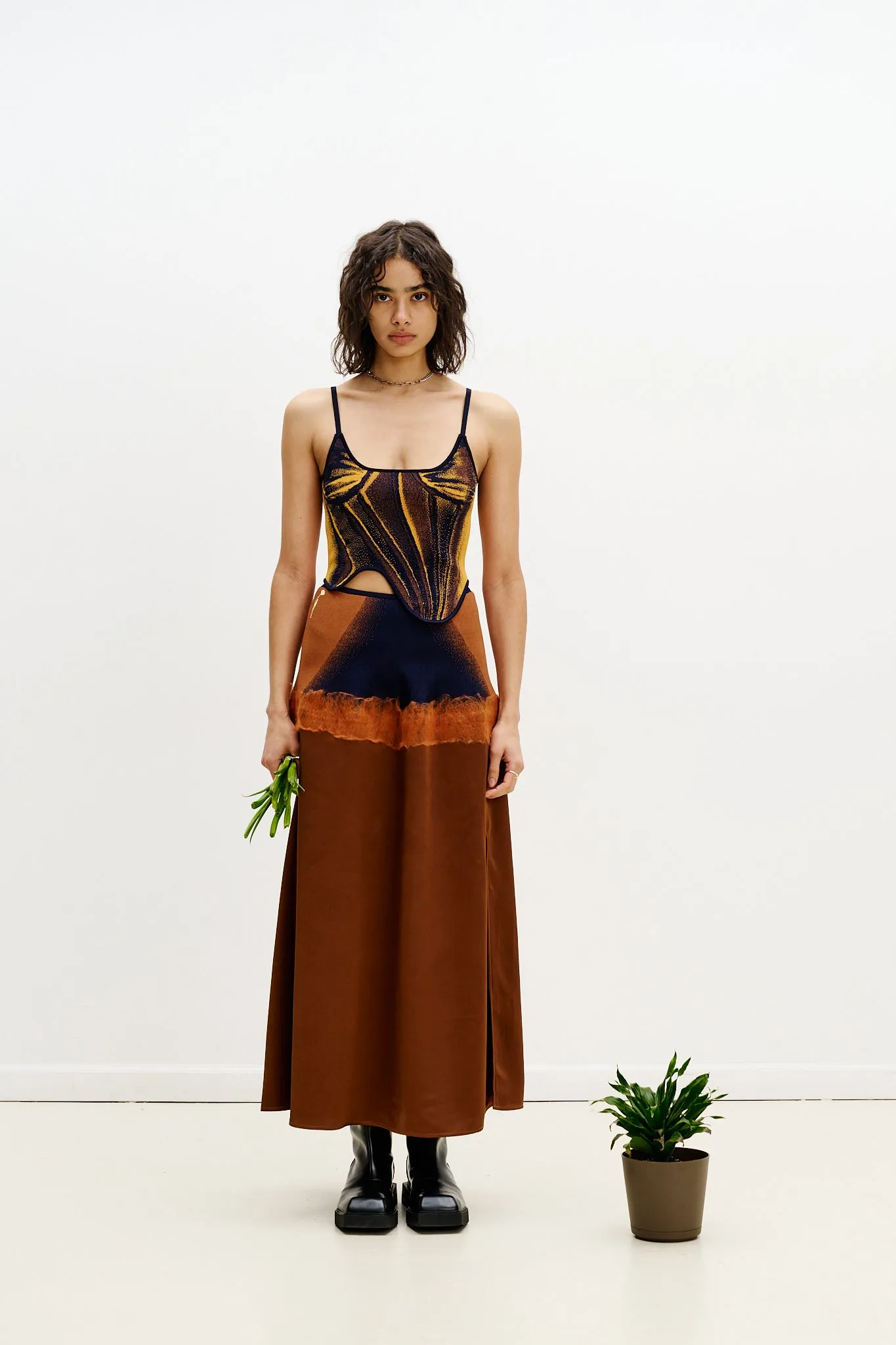 MILA DENIM PRINT TANK TOP sold by PH5 product image thumbnail 2