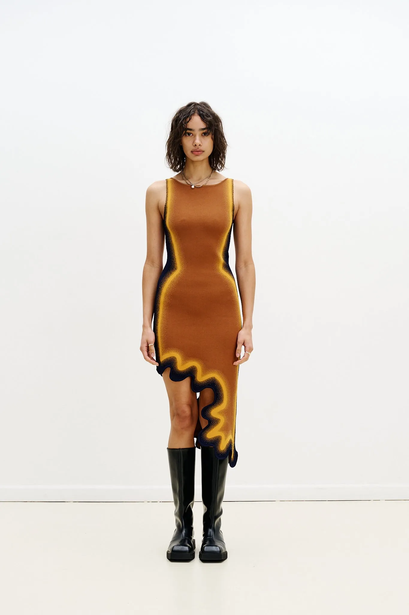 ASTER REVERSIBLE WAVY ASYMMETRIC DRESS sold by PH5 product image thumbnail 2
