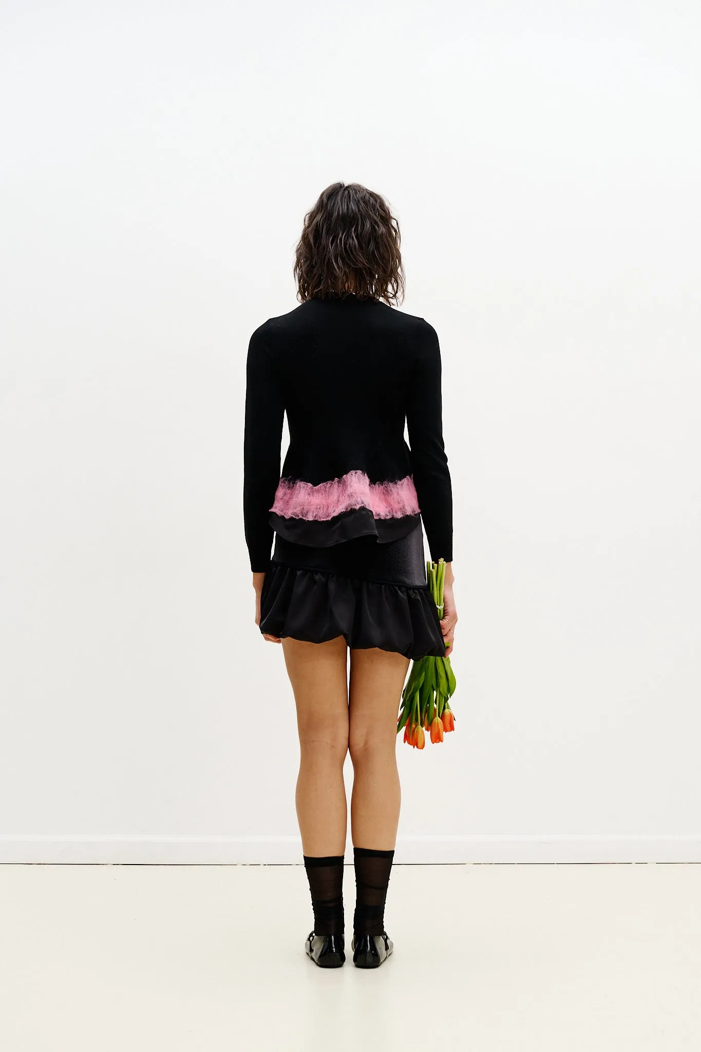 POSEY MIXED MEDIA WAVY MINI SKIRT sold by PH5 product image thumbnail 4