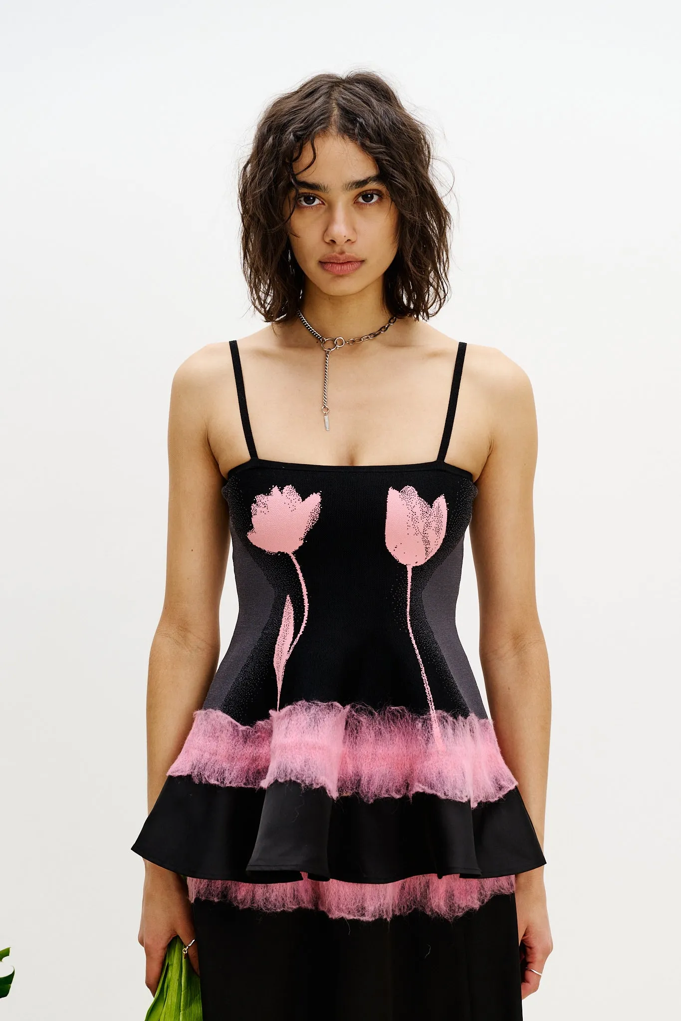 TULIP NEEDLE PUNCH TANK TOP sold by PH5