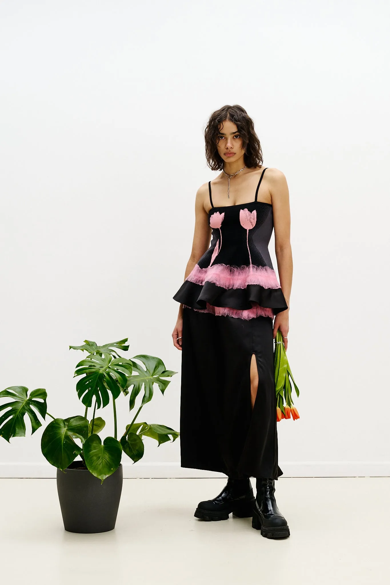 TULIP NEEDLE PUNCH TANK TOP sold by PH5 product image thumbnail 2