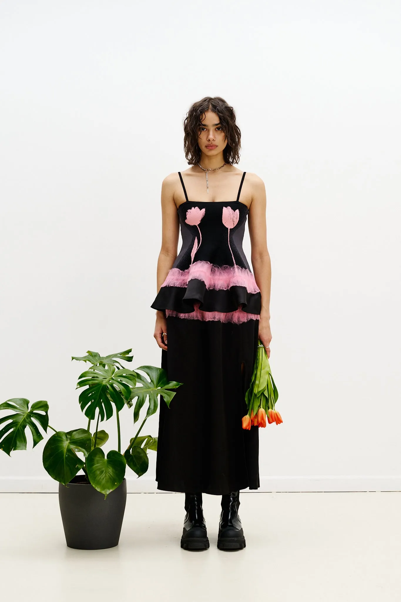 TULIP NEEDLE PUNCH TANK TOP sold by PH5 product image thumbnail 3