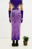 LILY WAVY MIDI DENIM SKIRT sold by PH5