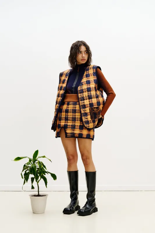 AVRIL REVERSIBLE QUILTED VEST made by PH5