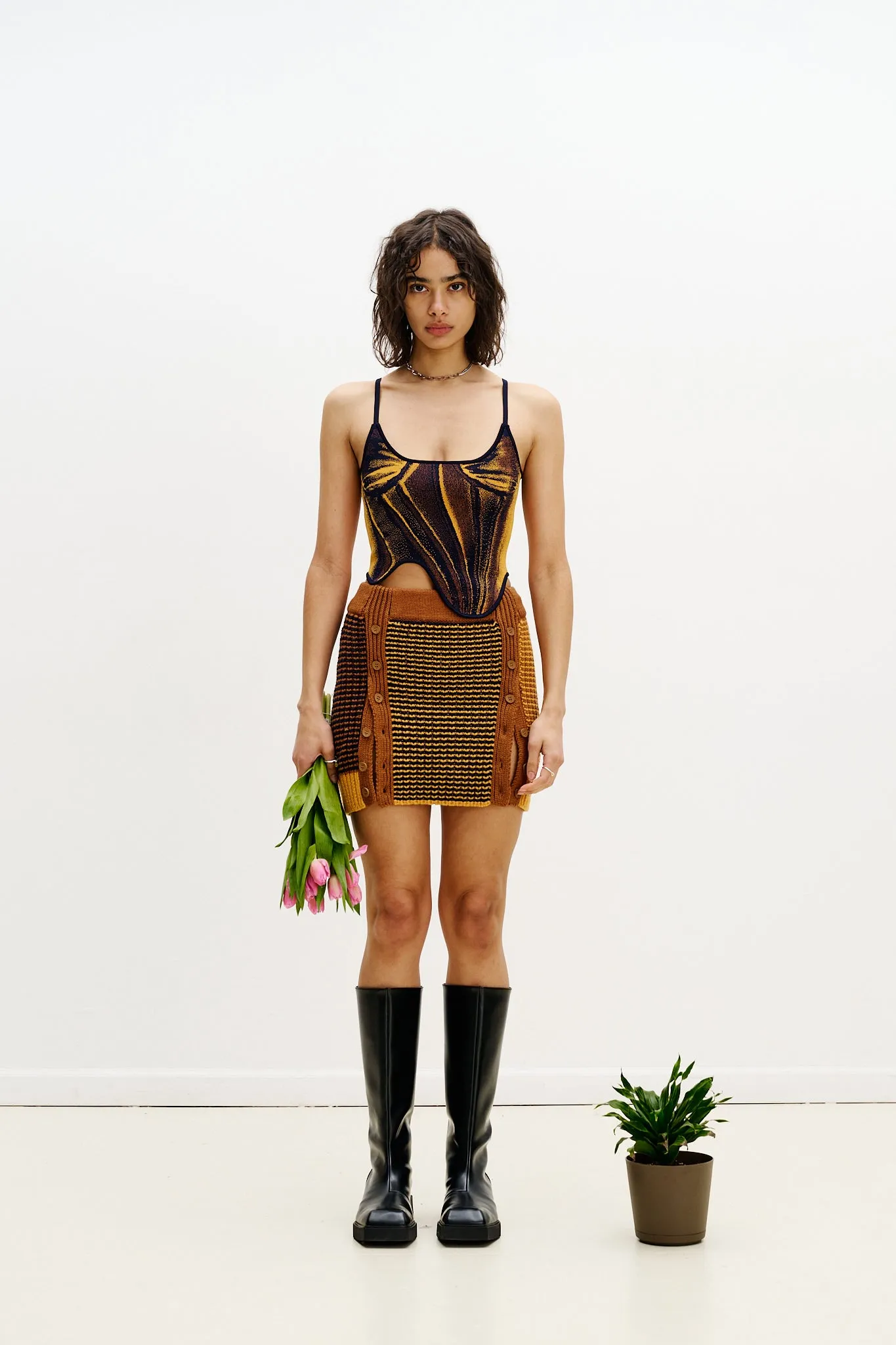 ADDIS MERINO WOOL MINI SKIRT sold by PH5 product image thumbnail 2