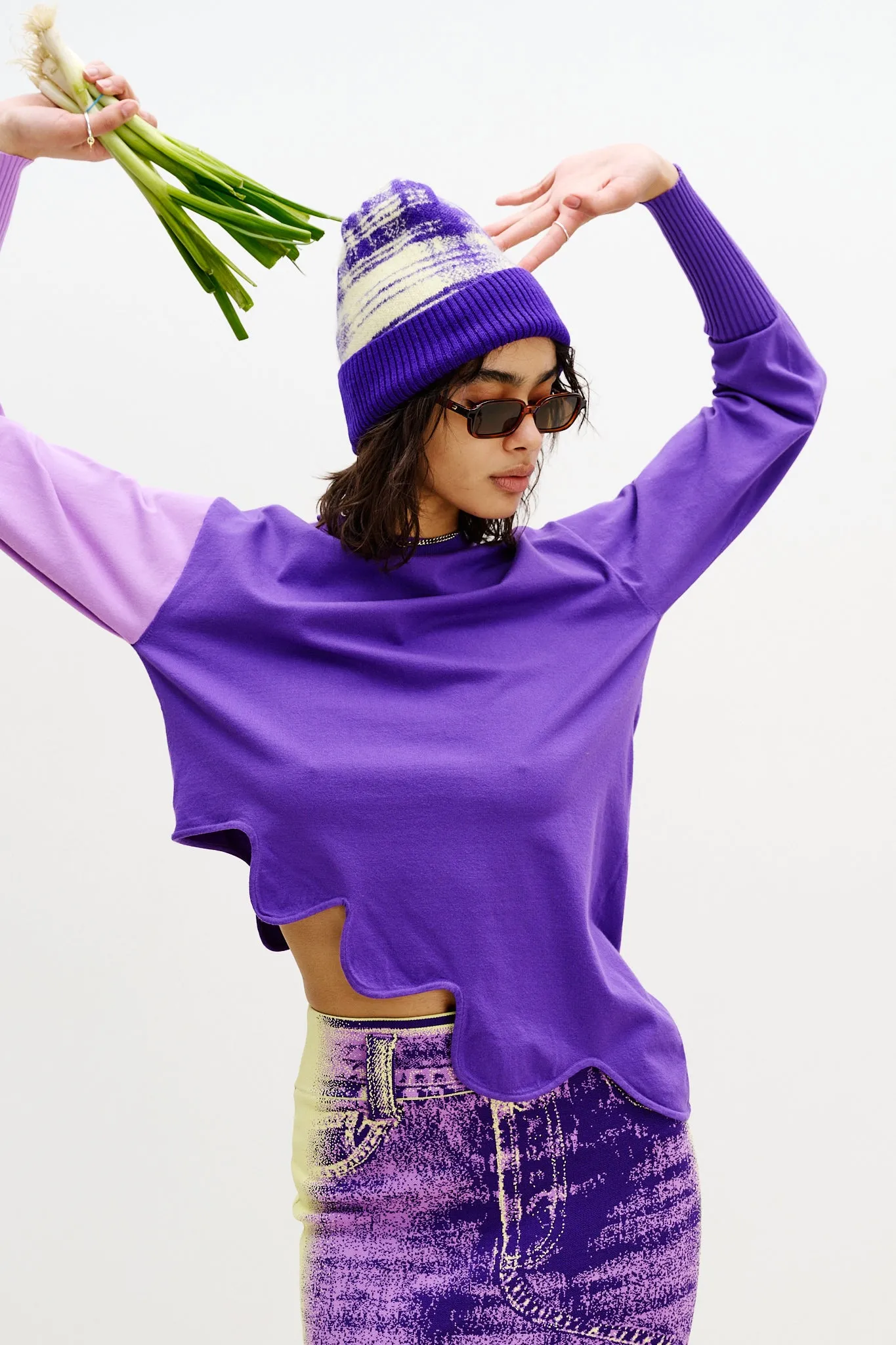 SHARON COLORBLOCK WAVY PULLOVER sold by PH5 product image thumbnail 2