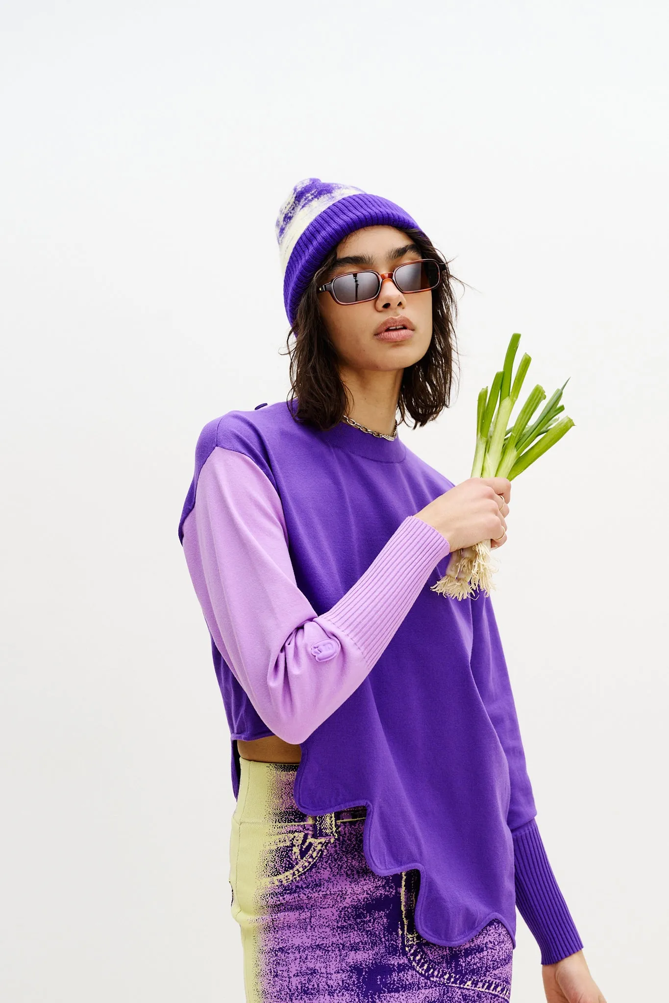 SHARON COLORBLOCK WAVY PULLOVER sold by PH5 product image thumbnail 4