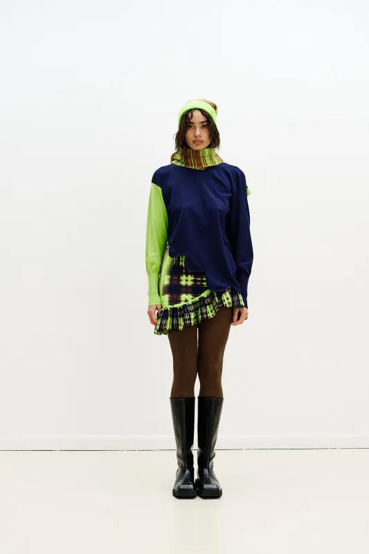 SHARON COLORBLOCK WAVY PULLOVER made by PH5