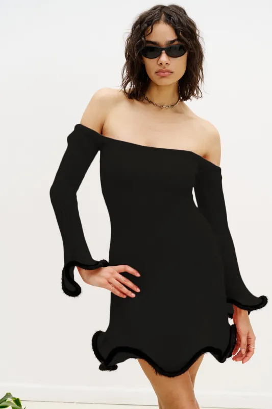 KALEI ALPACA WAVY DRESS sold by PH5