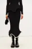 GINNY ALPACA WAVY MIDI SKIRT sold by PH5