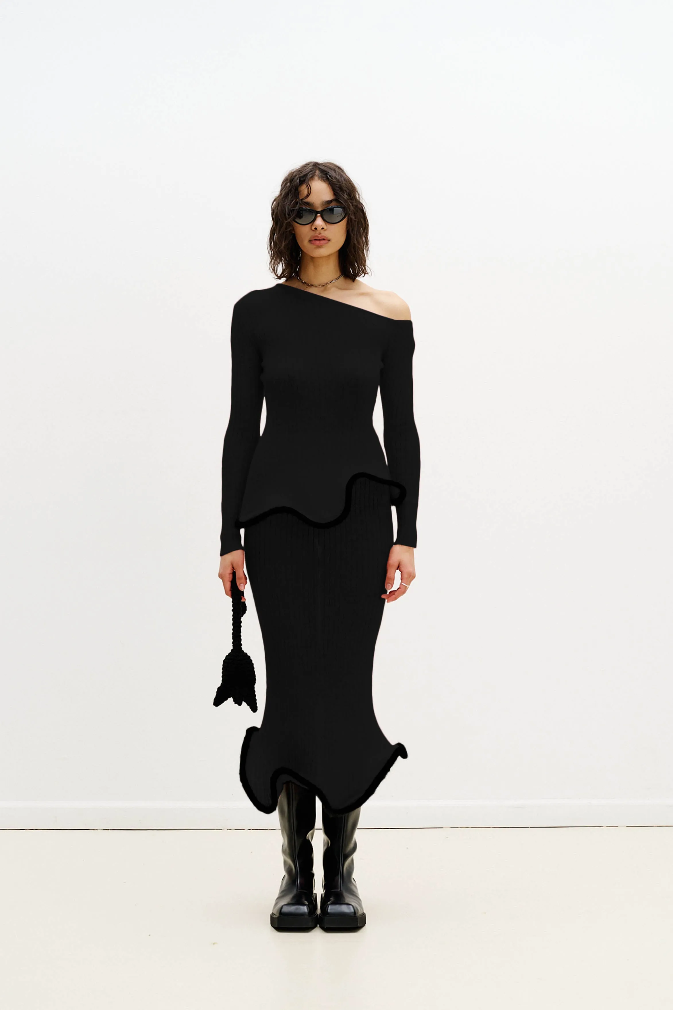 PIXIE ALPACA WAVY LONG SLEEVE TOP sold by PH5 product image thumbnail 2