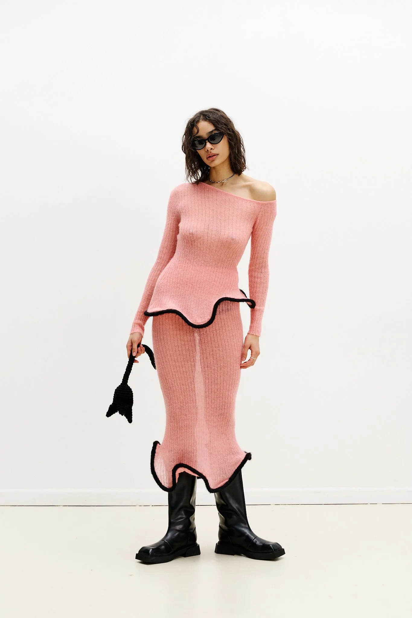 PIXIE ALPACA WAVY LONG SLEEVE TOP sold by PH5 product image thumbnail 2