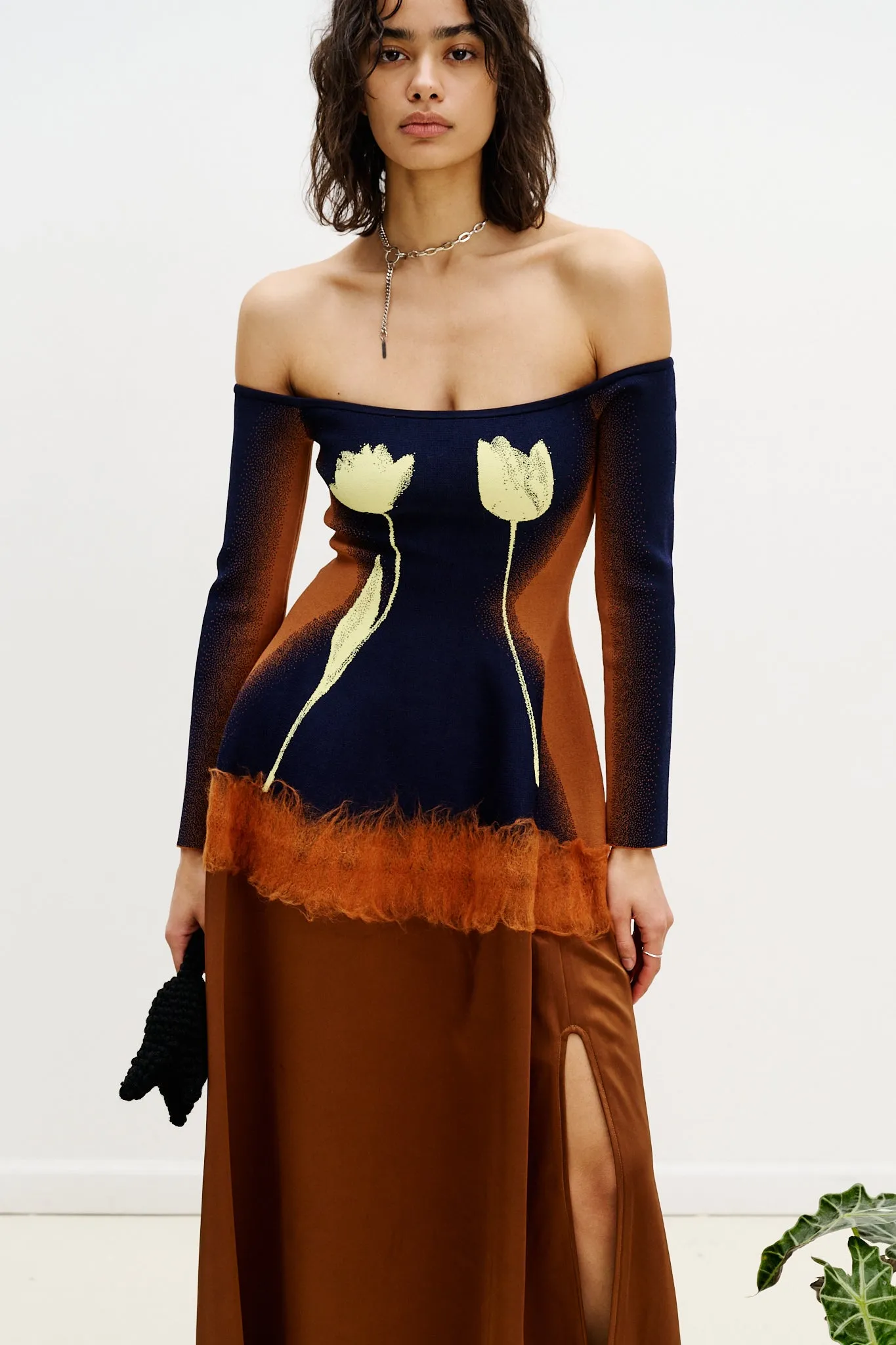 BRIONI NEEDLE PUNCH MAXI DRESS sold by PH5 product image thumbnail 3