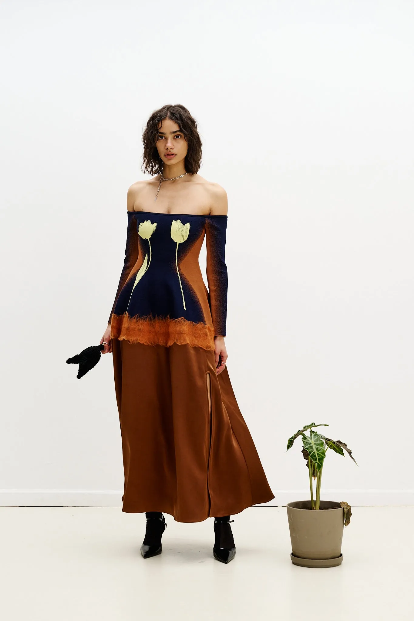 BRIONI NEEDLE PUNCH MAXI DRESS sold by PH5 product image thumbnail 4