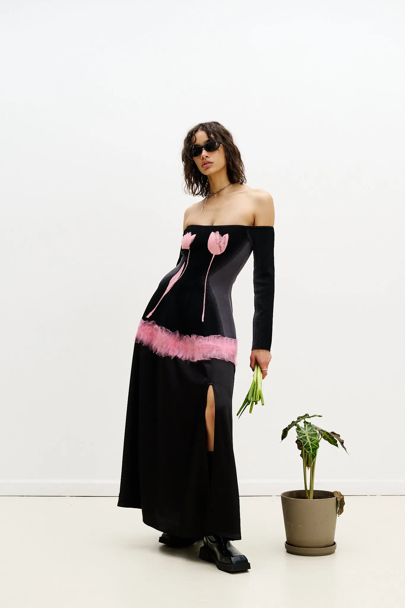 BRIONI NEEDLE PUNCH MAXI DRESS sold by PH5 product image thumbnail 3